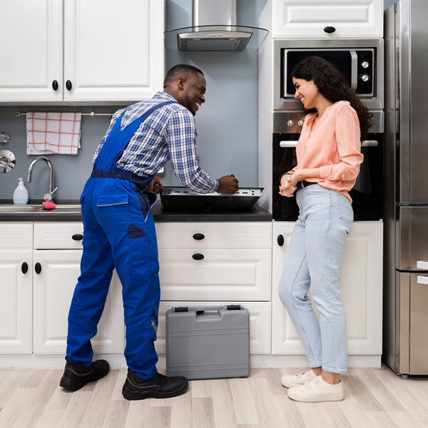 can you provide an estimate for cooktop repair before beginning any work in Highlands